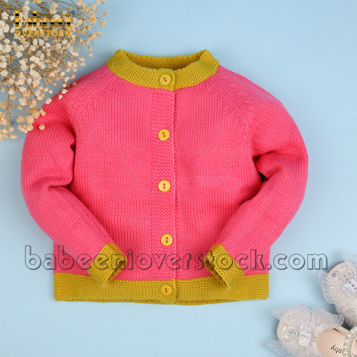 Pretty hot pink girl cardigan - BB2396C