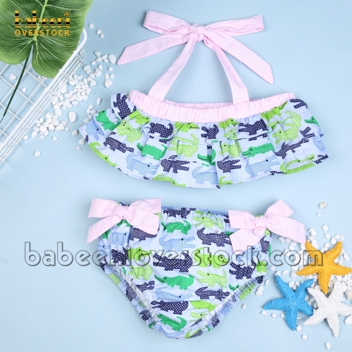 Girl summer crocodile swimwear – BB2545A