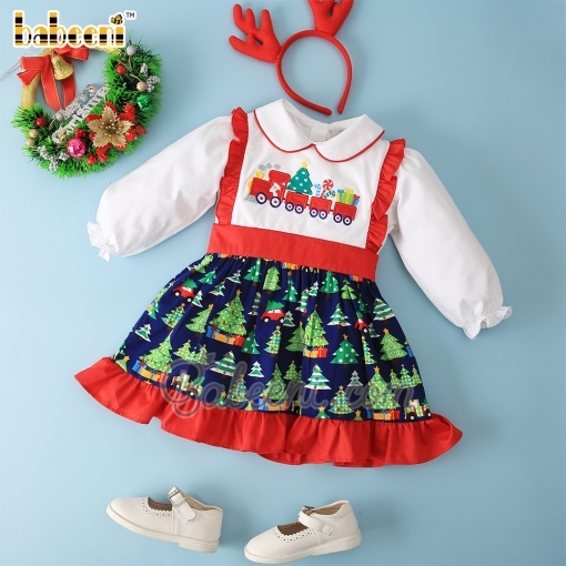 Elegant Christmas train baby set - BB2311F