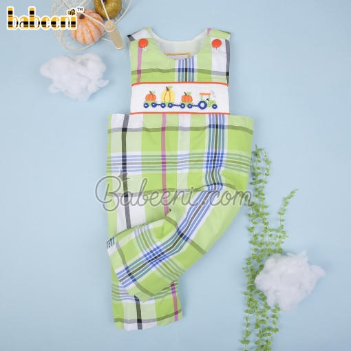 Boy pumpkin truck longall - BB2183A