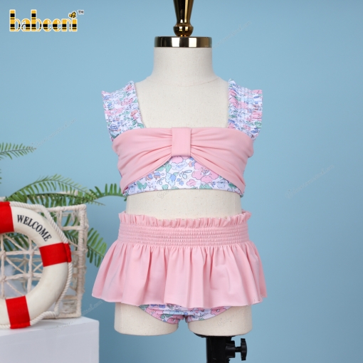 Fancy Floral Swimwear For Girl - BB3429A