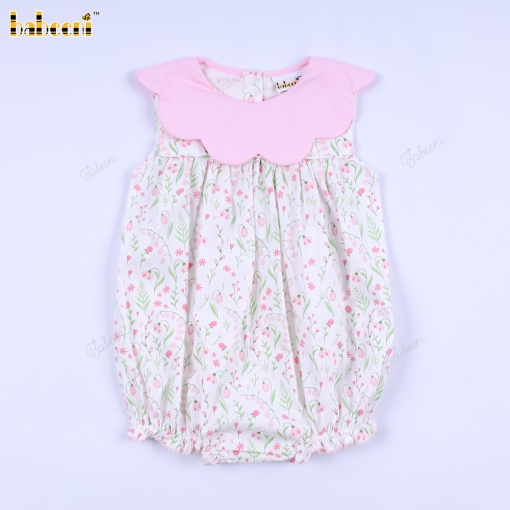 Lily floral printed girl bubble – BB3081